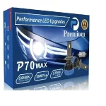 هدلایت پریمیوم مدل P70 Max پایه H7 بسته دو عددی