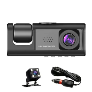 دوربین ثبت وقایع خودرو مدل black box سه دوربین فول اچ دی اورجینال